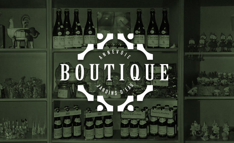 La boutique des jardins d'eau d'Annevoie